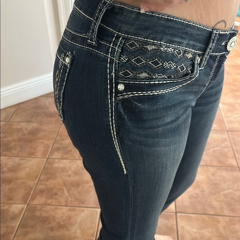 Daytrip Blue Skinny Jeans Classic Fit - Picture 2 of 8